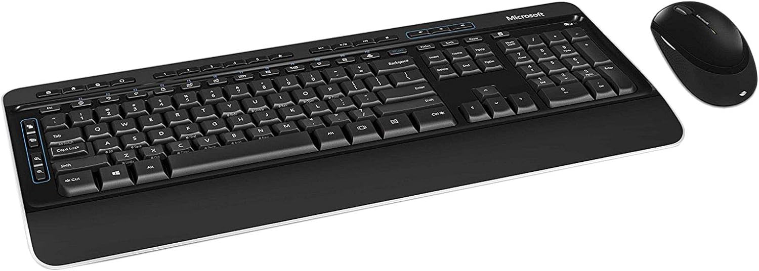 Microsoft Wireless Bluetrack Desktop Keyboard 3050, Black