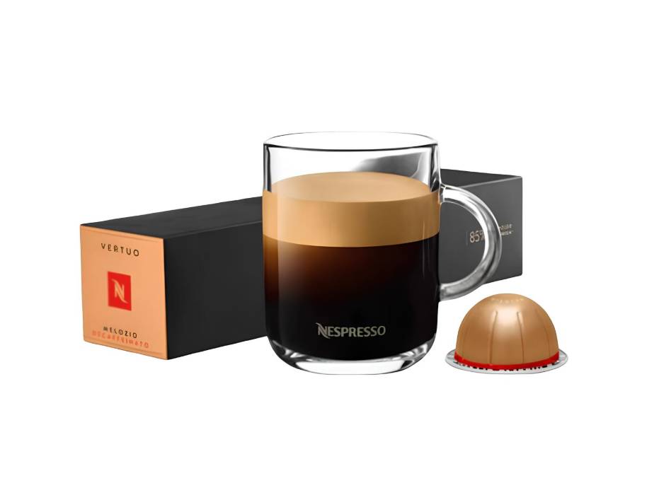 Nespresso Vertuo Melozio Decaffeinato, Biscuity, Cereal, Intensity 5, 10pcs/pack