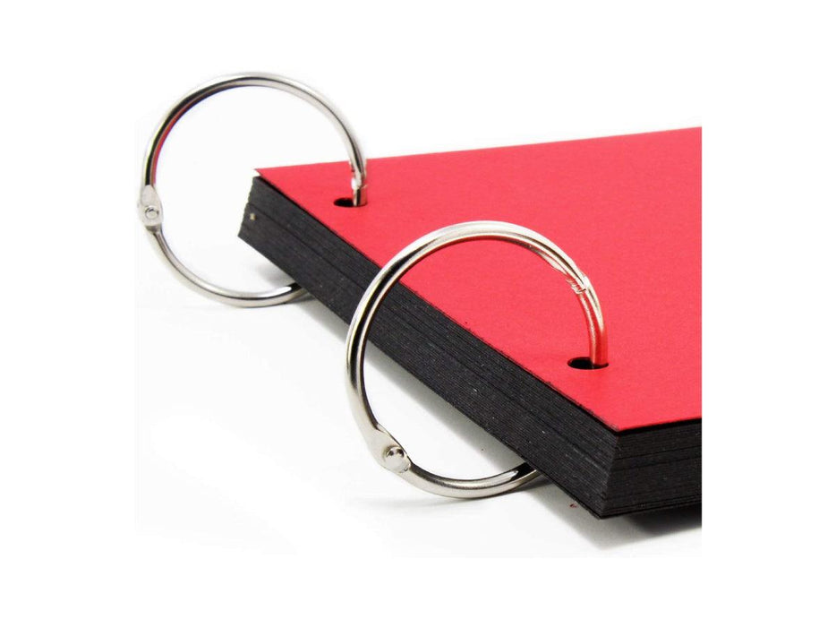 Metal Binder Rings, 20/Pack, Nickel Plated, 38mm - Altimus