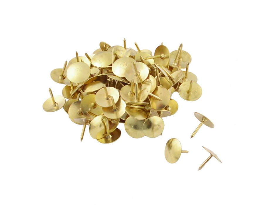 Modest Golden Color Thumb Tacks 100/pack - Altimus