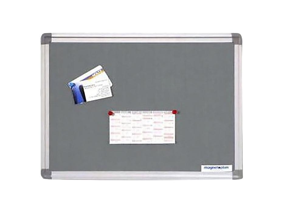 Magnetoplan Fabric Board, 60 x 90 cm, Grey - Altimus