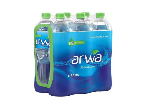 Arwa Bottled Drinking Water 1.5L, Pack of 6 - Altimus