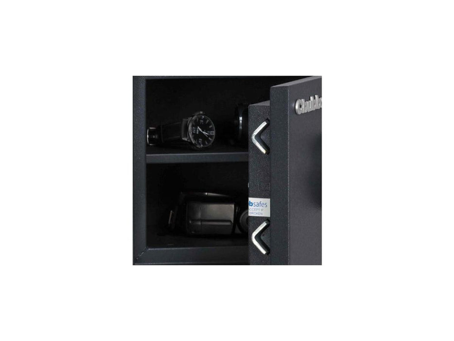 Chubbsafes Home Safe S2 30P Model 70 W/ 2 Shelves, Fire and Burglary Protection, Digital Lock - Altimus