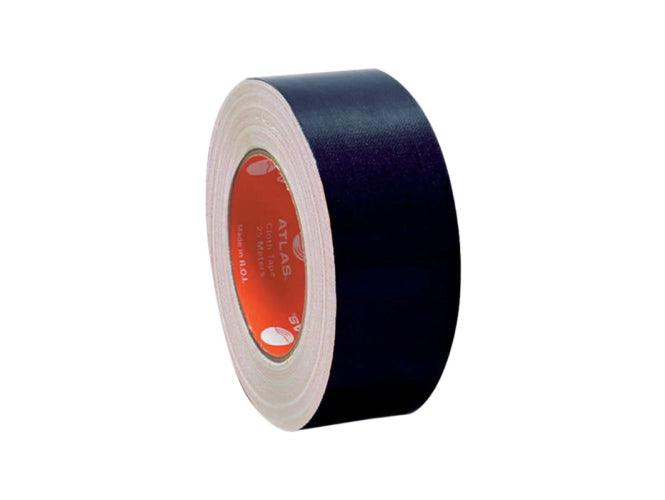 Atlas Cloth Tape Heavy Duty 2"" x 25 meters, Black - Altimus