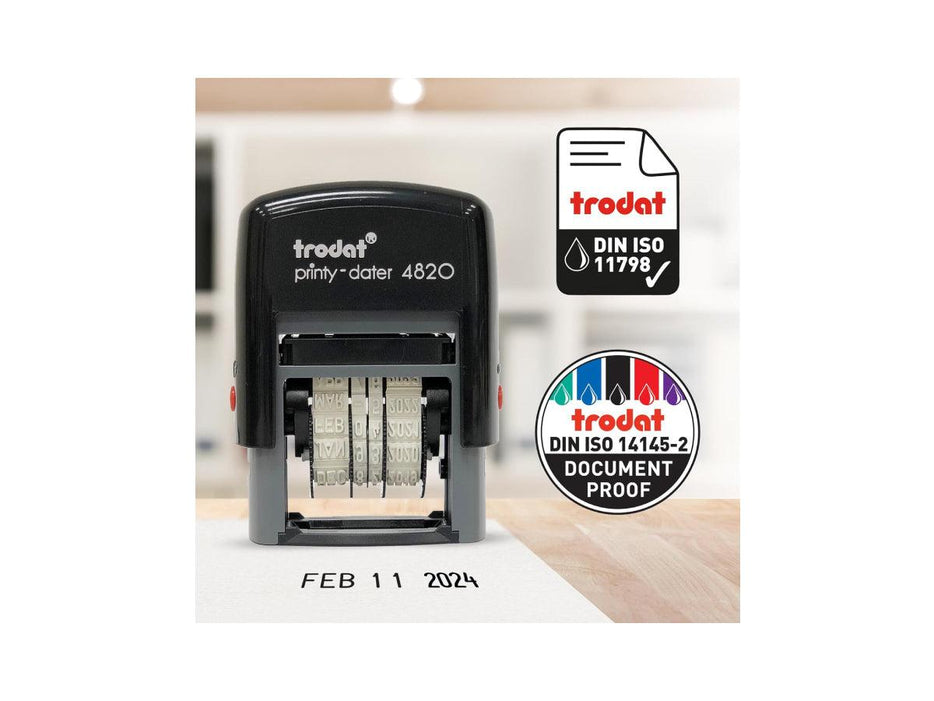 Trodat 4820 Printy Dater, Date Size 4mm - Altimus