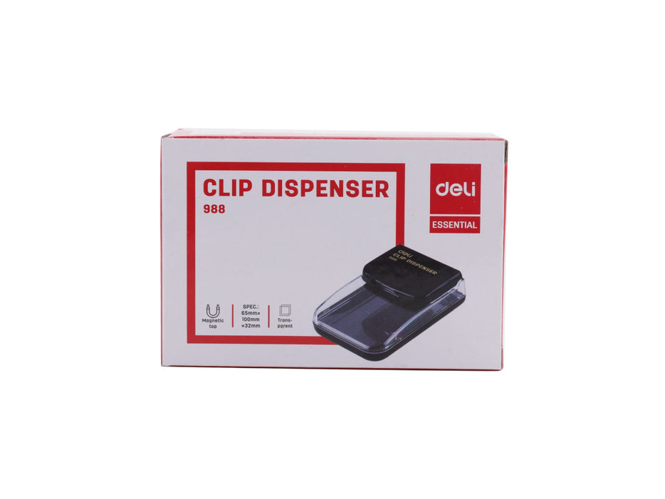 DELI Magnetic Clip Box, Assorted Colors, 53x29x38cm