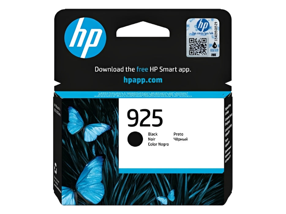 HP 925 Black Original Ink Cartridge (4K0V9PE)