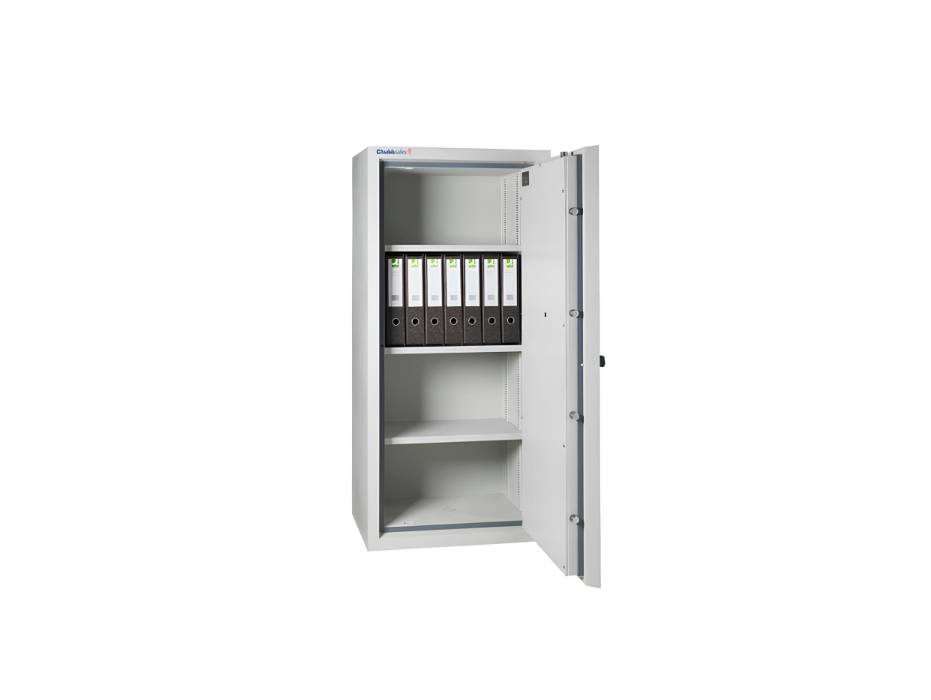 Chubbsafes Data Protection Cabinet Model 320, 3 Shelves with Key Lock