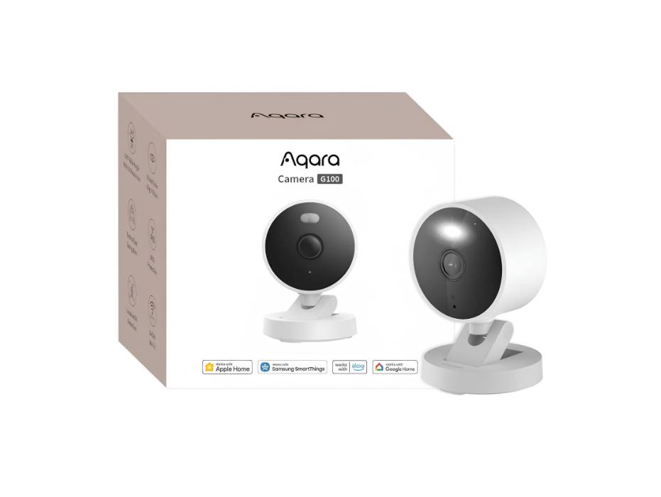 Aqara G100, 2K Indoor/Outdoor Security Camera, White