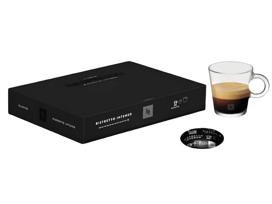 Nespresso Professional Ristretto Intenso, Spicy and Woody, Intensity 12, 50 Capsules/Box