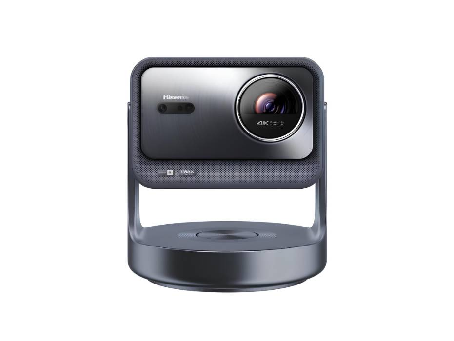 Hisense C2 Ultra 4K UHD Triple Color RGB Laser Portable Mini Projector, 65”~300", 3000 ANSI Lumens, 110% BT.2020 Wide Color Gamut, Dolby Vision, Sound by JBL, Netflix, WIFI 6E