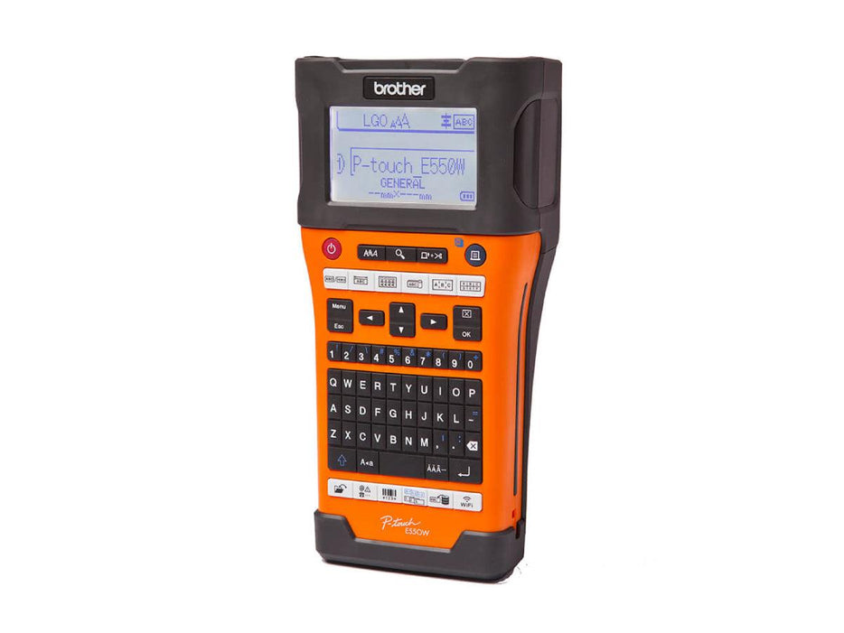 Brother PTE-550WVP Industrial Label Printer with USB/Wireless Connectivity/Auto Cutter - Altimus
