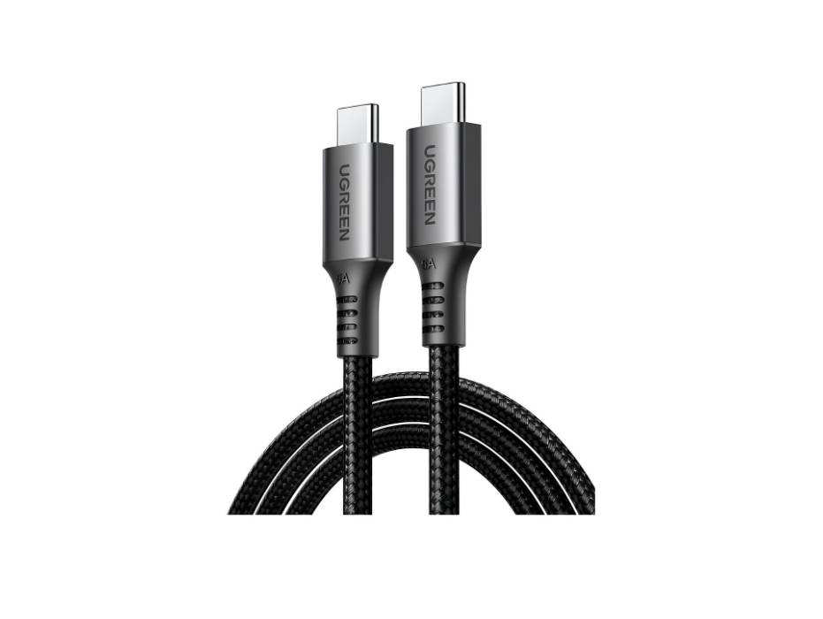 UGREEN USB C to USB C 100W Fast Charger Braided Cable, 2 Meter