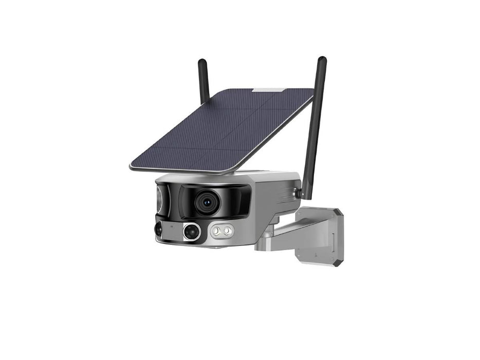 CRONY Y6 4G-4K-8MP-4X 180°Wide Angle Solar Battery Camera