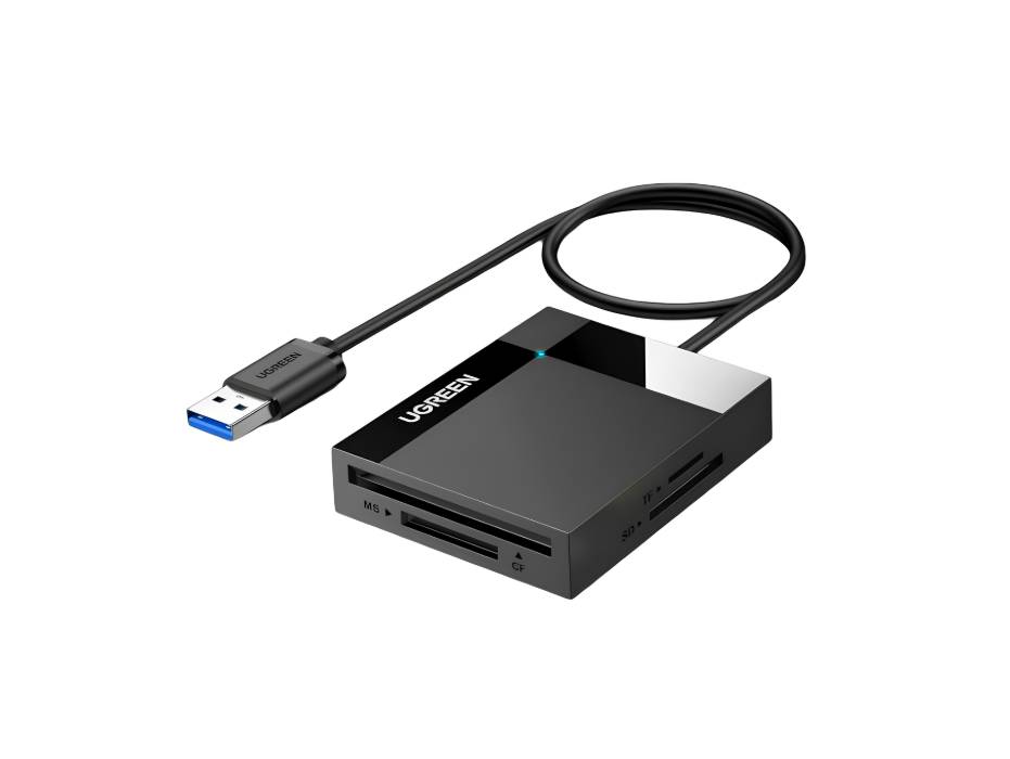 UGREEN USB 3.0 SD Card Reader 4-in-1 Micro SD Card Reader Memory Adapter 5Gbps