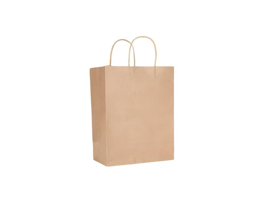 Twisted Handle Kraft Brown 32 x 28 x 16cm Paper Bag - Pack of 50
