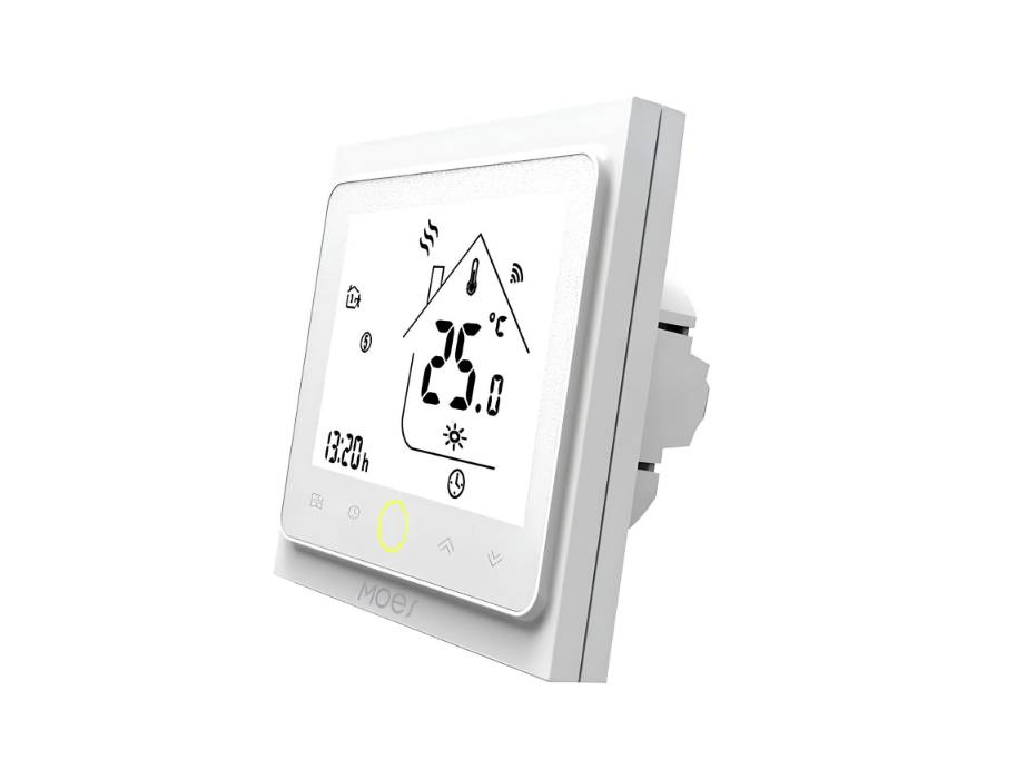 MOES WiFi Smart Central Air Conditioner Thermostat Temperature Controller Fan Coil Unit Works Amazon Alexa Echo Google Home 2 Pipe Tuya