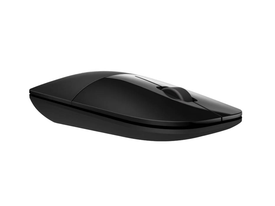 HP Z3700 Wireless Mouse, Ambidextrous, Optical, RF Wireless, 1200 DPI, Black (V0L79AA)