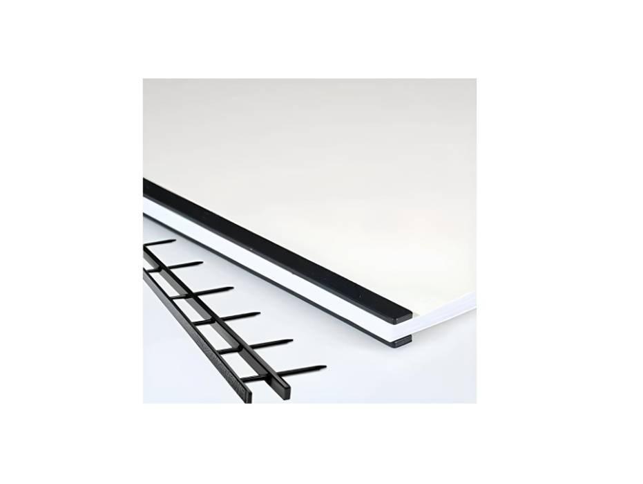 Velomax strips 12 pin 25 mm, Black (Pack of 100)