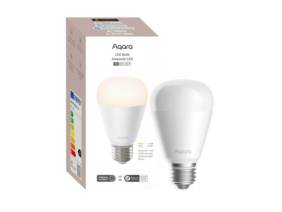 Aqara Smart LED Light Bulb T2 (E27, CCT) 75W - White