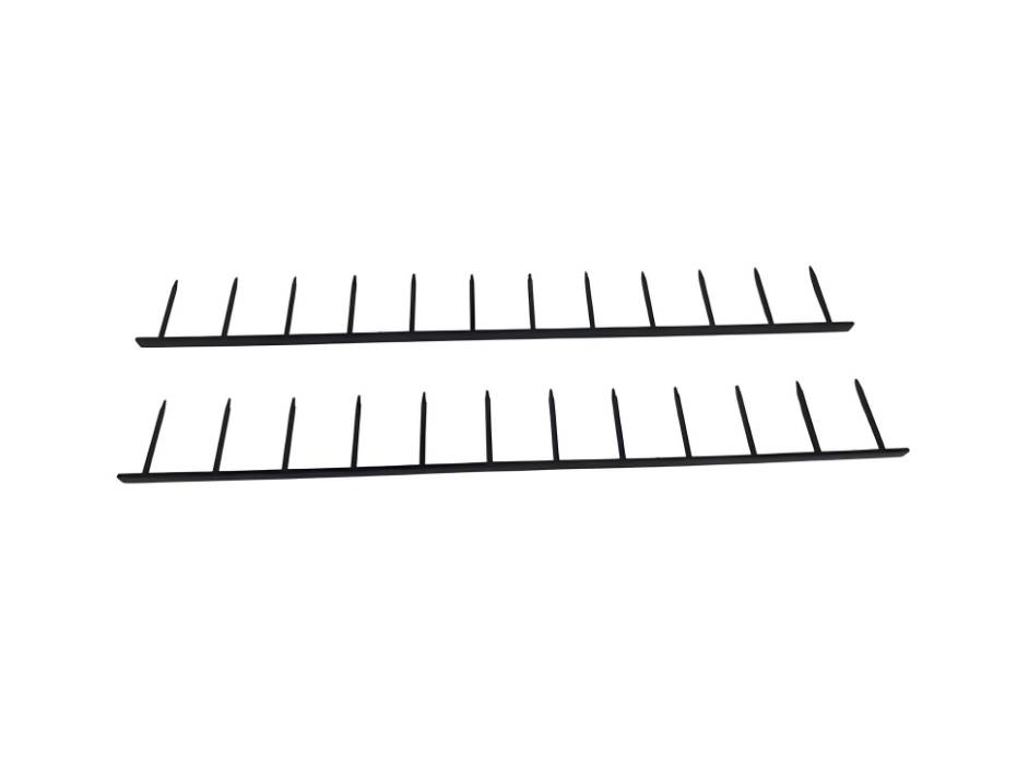 Velomax strips 12 pin 25 mm, Black (Pack of 100)