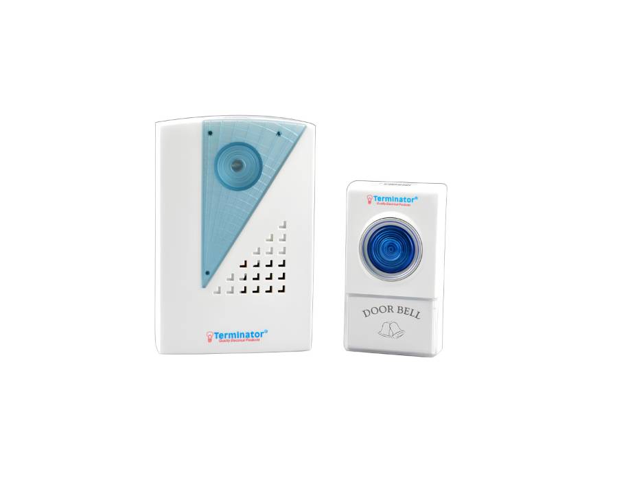 Terminator Door Bell Digital Wireless With 38 Different Melodies DC - TDB 001DC