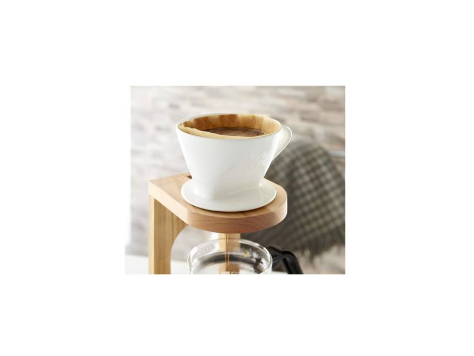 Melitta Original 1 x 4 Coffee Filters, Pack of 40 Filters, White