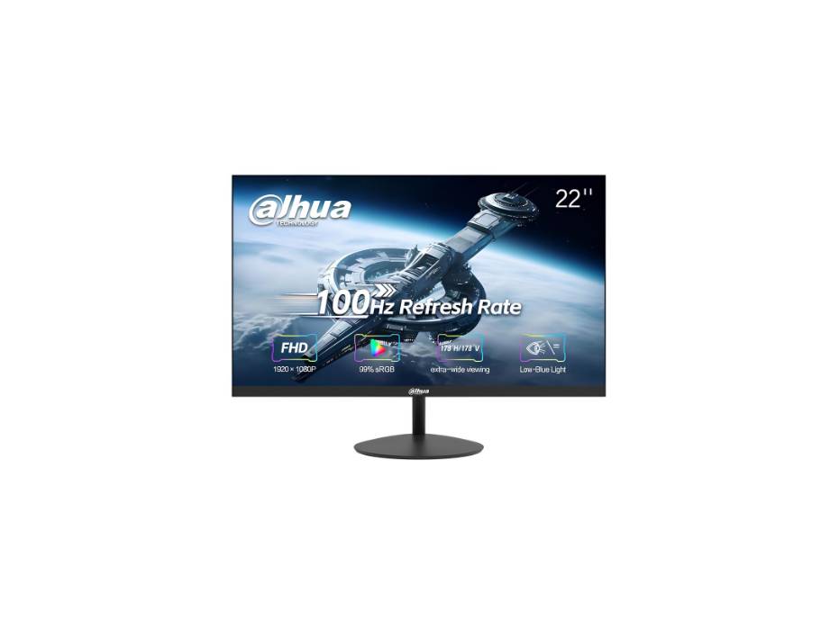Dahua 22-Inch VA Full HD 1080p 100Hz Borderless Monitor With HDMI, VGA (LM22-A200Y)
