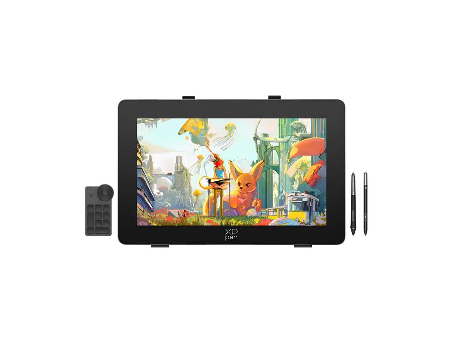 XP-pen Artist Pro 24 Gen2 4K Ultra HD Drawing Tablet with Screen, Dual 16384 Pen Pressure Stylus, Wireless Key dial, 99% Adobe RGB, with Full Laminated AG Pen Display 23.8"