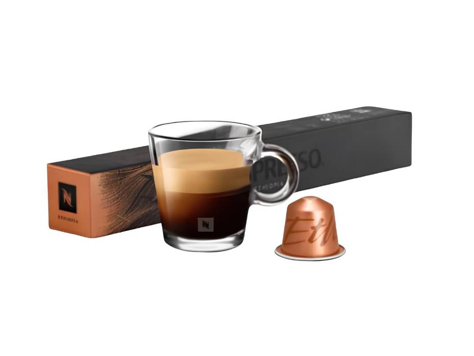 Nespresso Origins Ethiopia, Flowery, Fruity, Intensity 4, 10pcs/pack