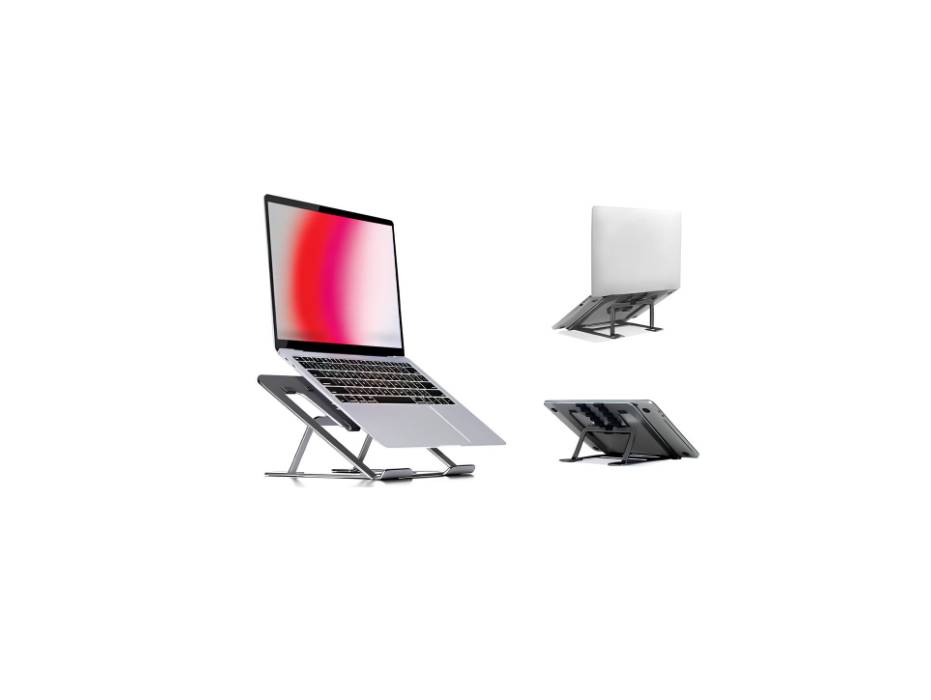 Navodesk NAVO Portable Laptop Riser, 6 Level Adjustable Height Ergonomic Laptop Stand