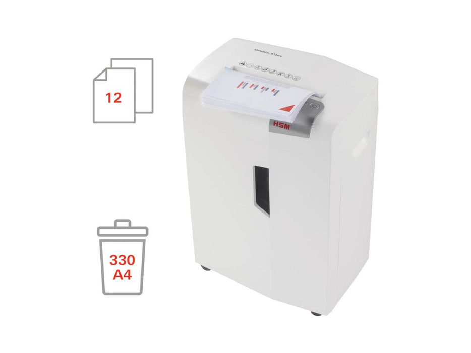 HSM ShredStar X12 Pro Micro Cut Shredder - Altimus