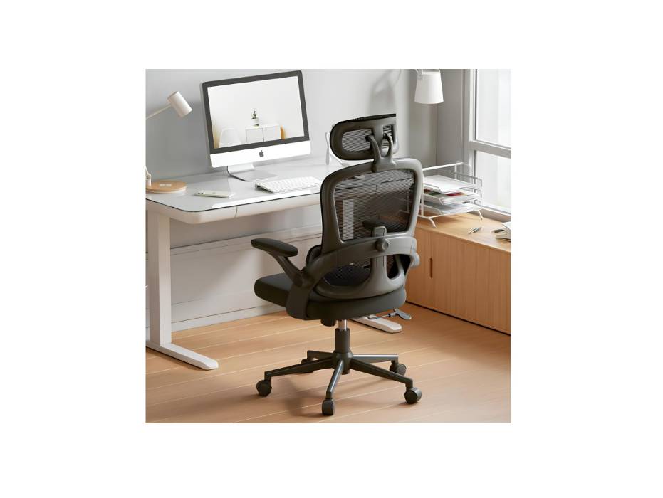 M102C Gaming Chair, Ergonomic Office Chair, Computer High Back Chair with Dual Back Design - Individual Lumbar Pillow, 3D Armrests, Adjustable Headrest and Comfortable Thick Cushion (Black)