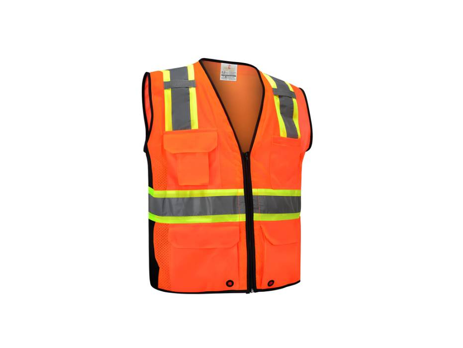 Empiral Reflective Vest, Glow, Orange, Large