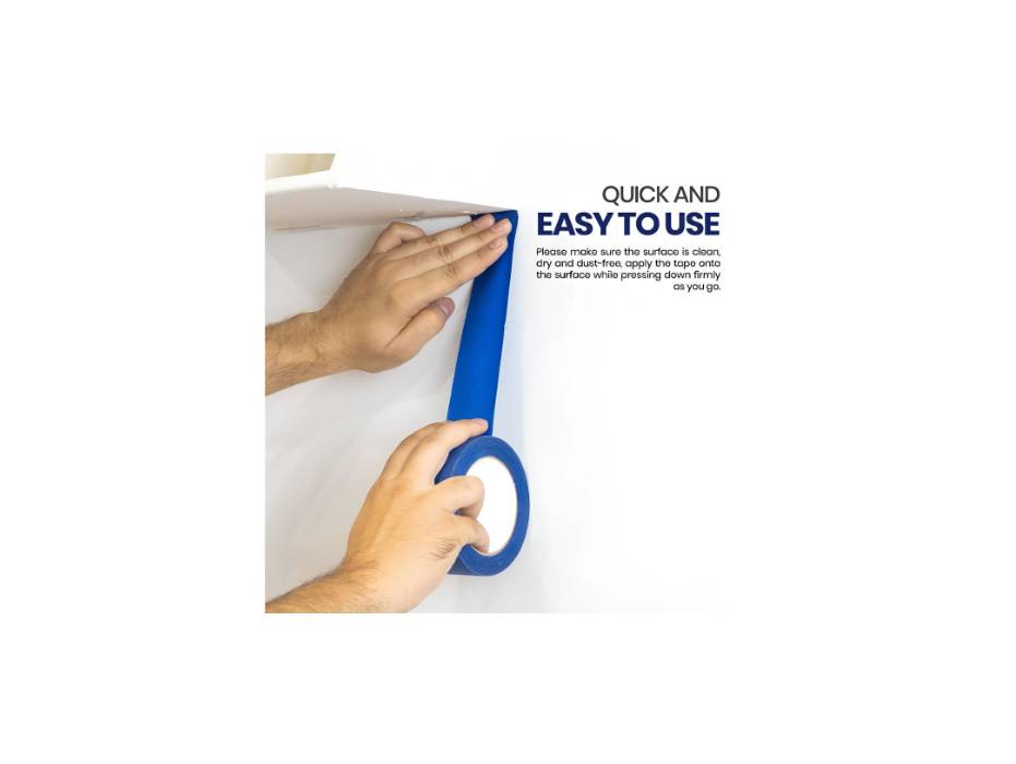 MARKQ 2" x 20 Yards Painter’s Tape - Blue