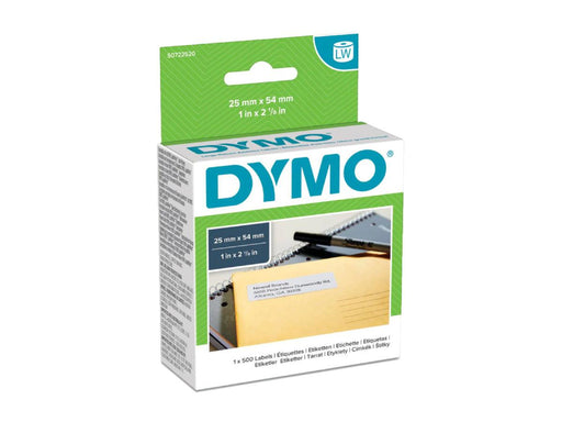 DYMO (11352) Return Address Labels, White Paper, 54 x 25 mm, [500 Labels/Roll] - Altimus