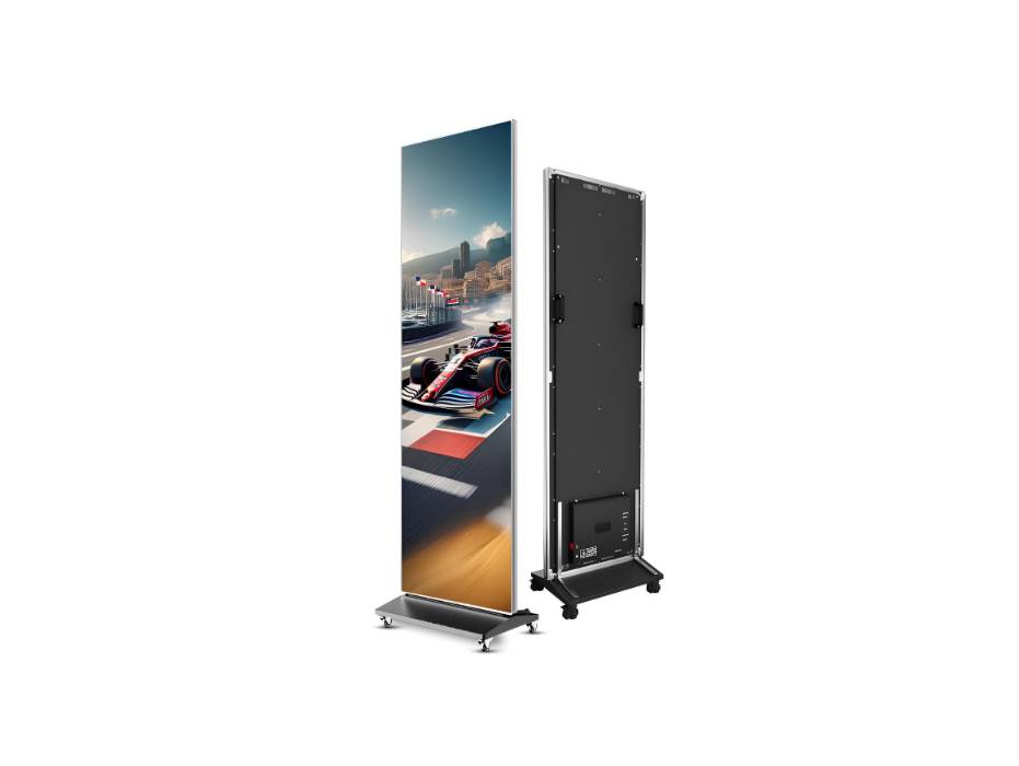 Specktron 83" (320 x 1080) 3840Hz LED Poster Display for advertising and information, Android OS | XVP-83P18