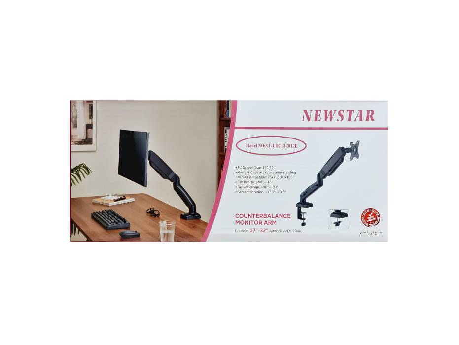 NEWSTAR 91-LDT13C012E MONITOR ARM