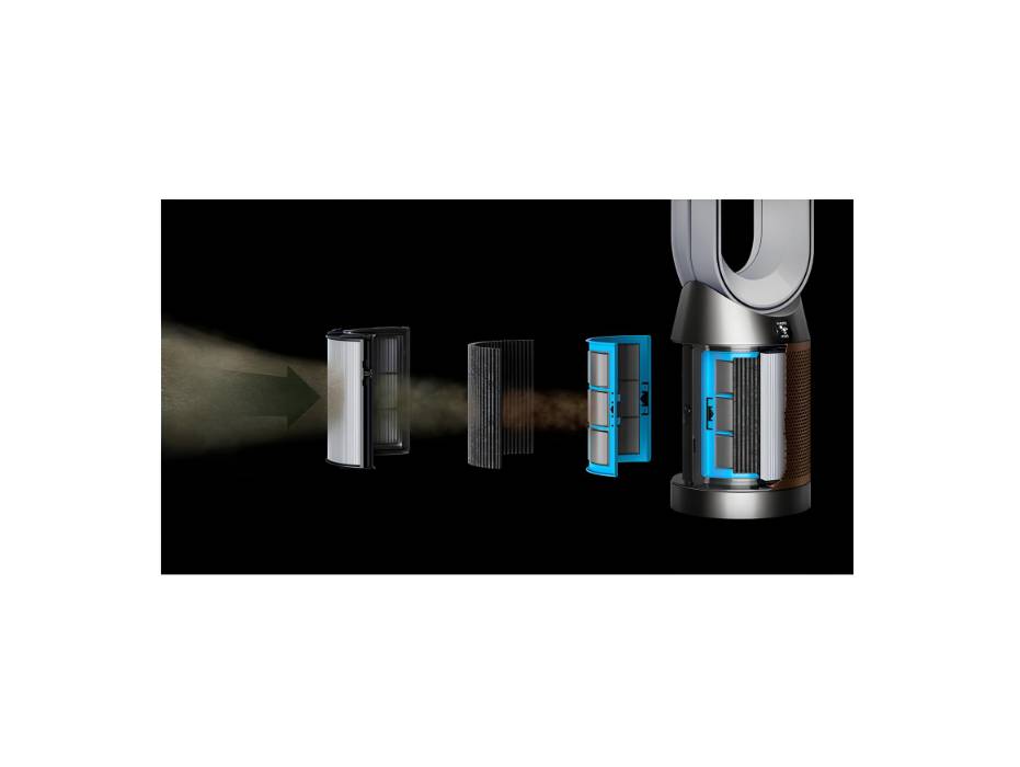 Dyson Purifier Cool Formaldehyde Purifying Fan, TP09, White/ Gold