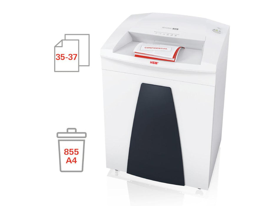 HSM Securio B35 Strip-Cut Shredder (5.8) - Altimus
