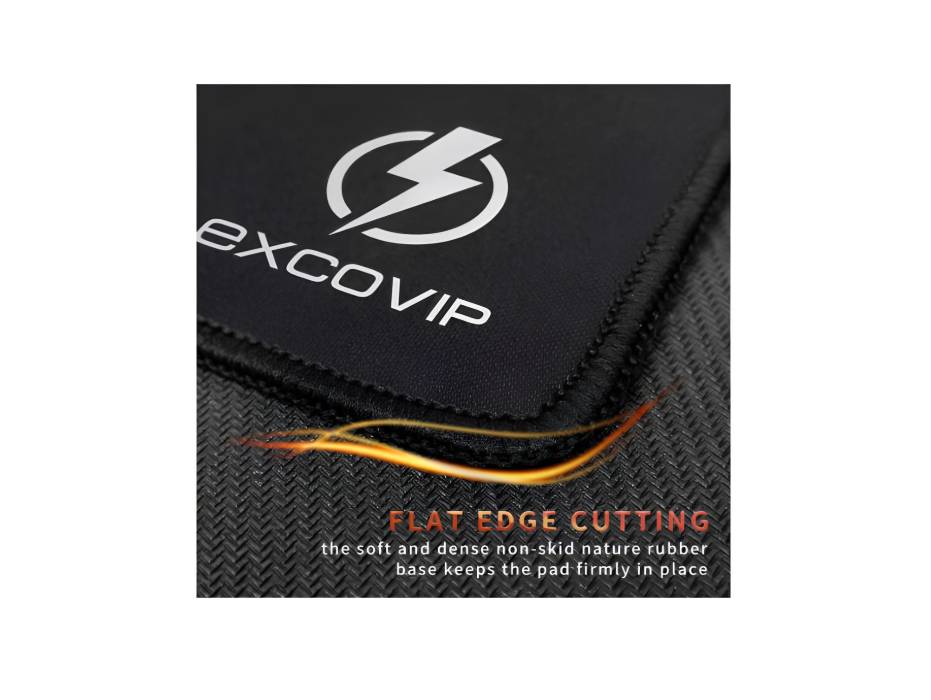 Excovip 8767, Gaming Mouse Pad, 260 x 210mm, Black