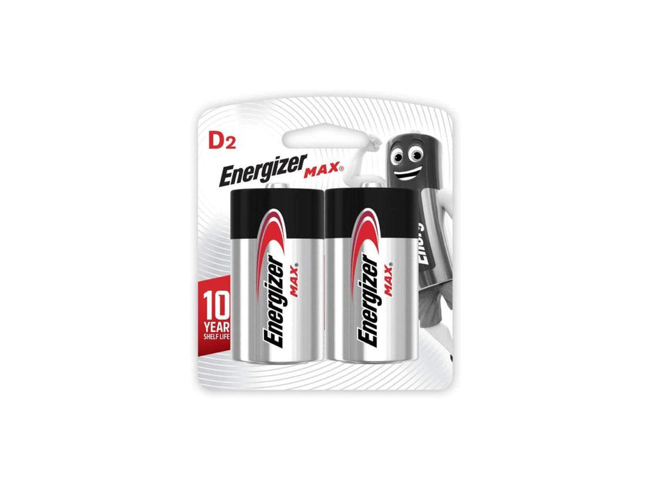 Energizer Alkaline Battery D 2pcs/pack - Altimus