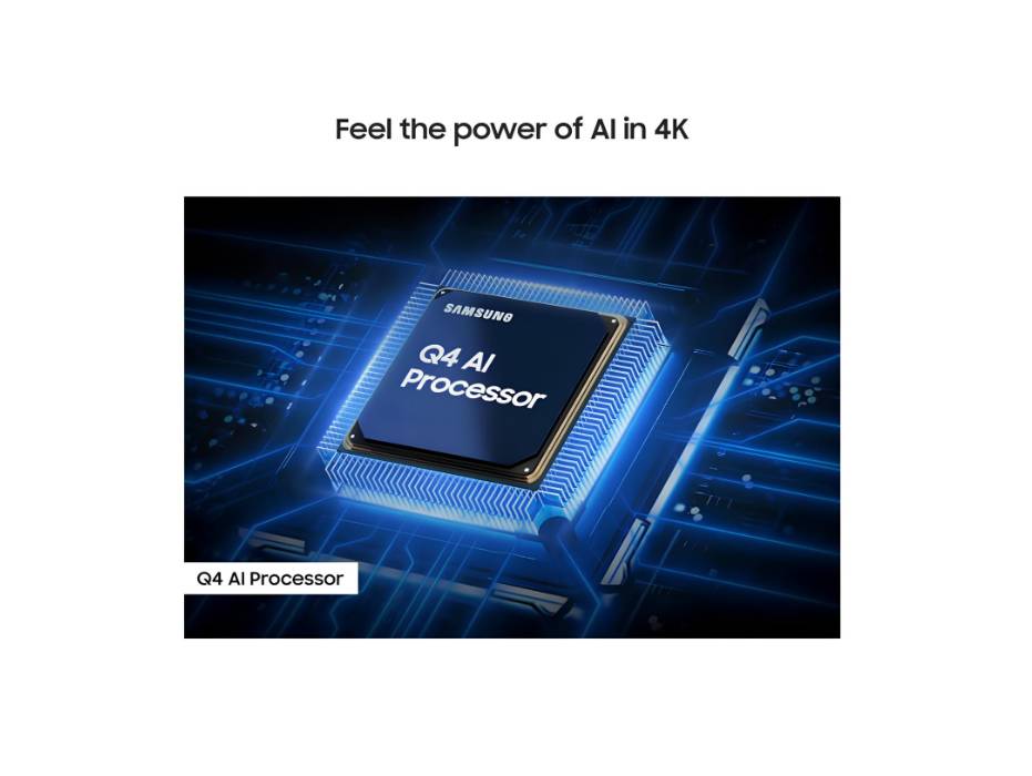 Samsung 55 Inch QLED TV, Q7F, 4K, Q4 AI Processor, 100% Color Volume with Quantum Dot, Samsung Knox Security, Endless Free Content, Samsung Vision AI Smart TV, QA55Q7FAAUXZN