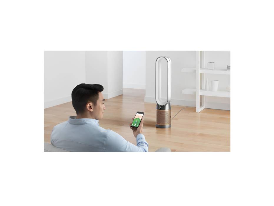 Dyson Purifier Cool Formaldehyde Purifying Fan, TP09, White/ Gold