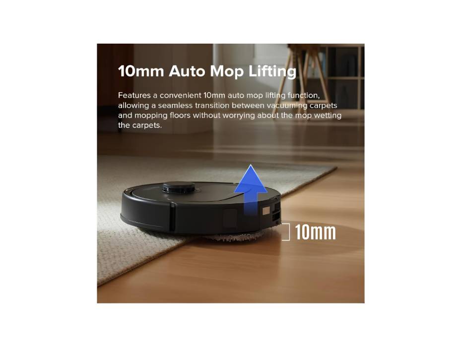 Roborock Qrevo S Robot Vacuum and Mop, Self-Drying, Auto Mop Washing, 7000Pa Suction, Self-Emptying & Refilling intelligent robot vacuum cleaners