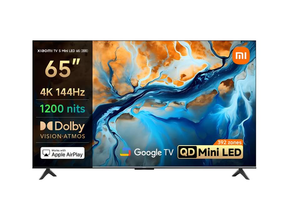 Xiaomi TV S Mini LED 65" 2025, 4K 144Hz QD-Mini LED, Smart TV