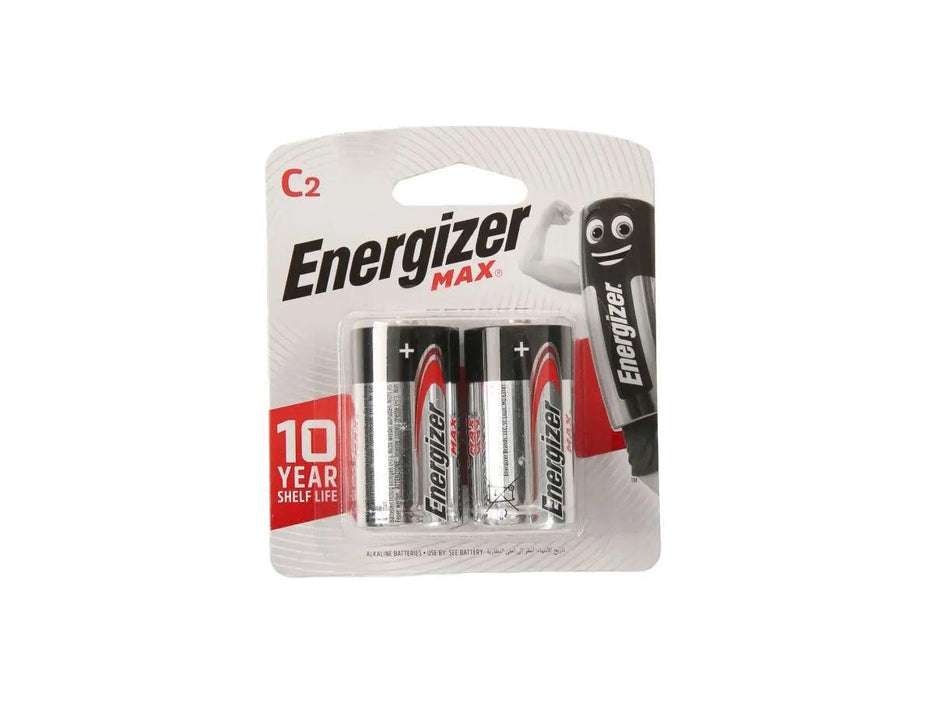 Energizer Alkaline Battery C 2pcs/pack - Altimus