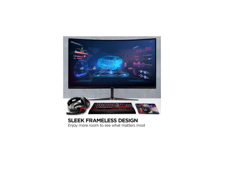Viewsonic VX3218C-2K 32-Inch QHD Curved AMD FreeSync™ Gaming Monitor