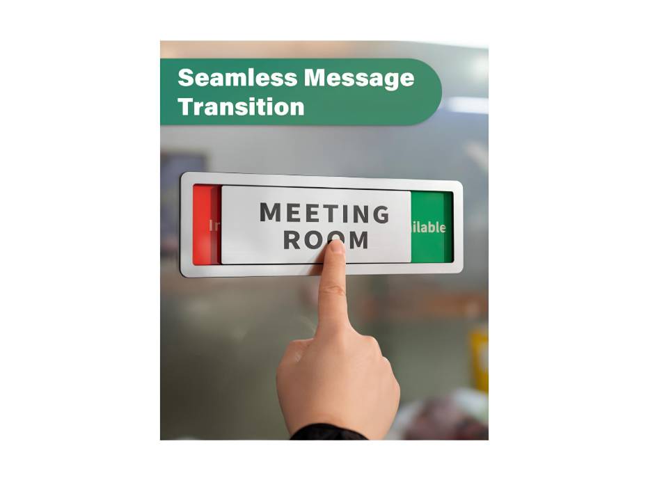 Meeting Room Sliding Door Sign