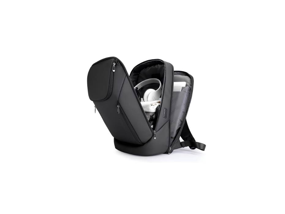 BANGE Business Smart Backpack Waterproof fit 15.7 Inch Laptop with USB Charging Port